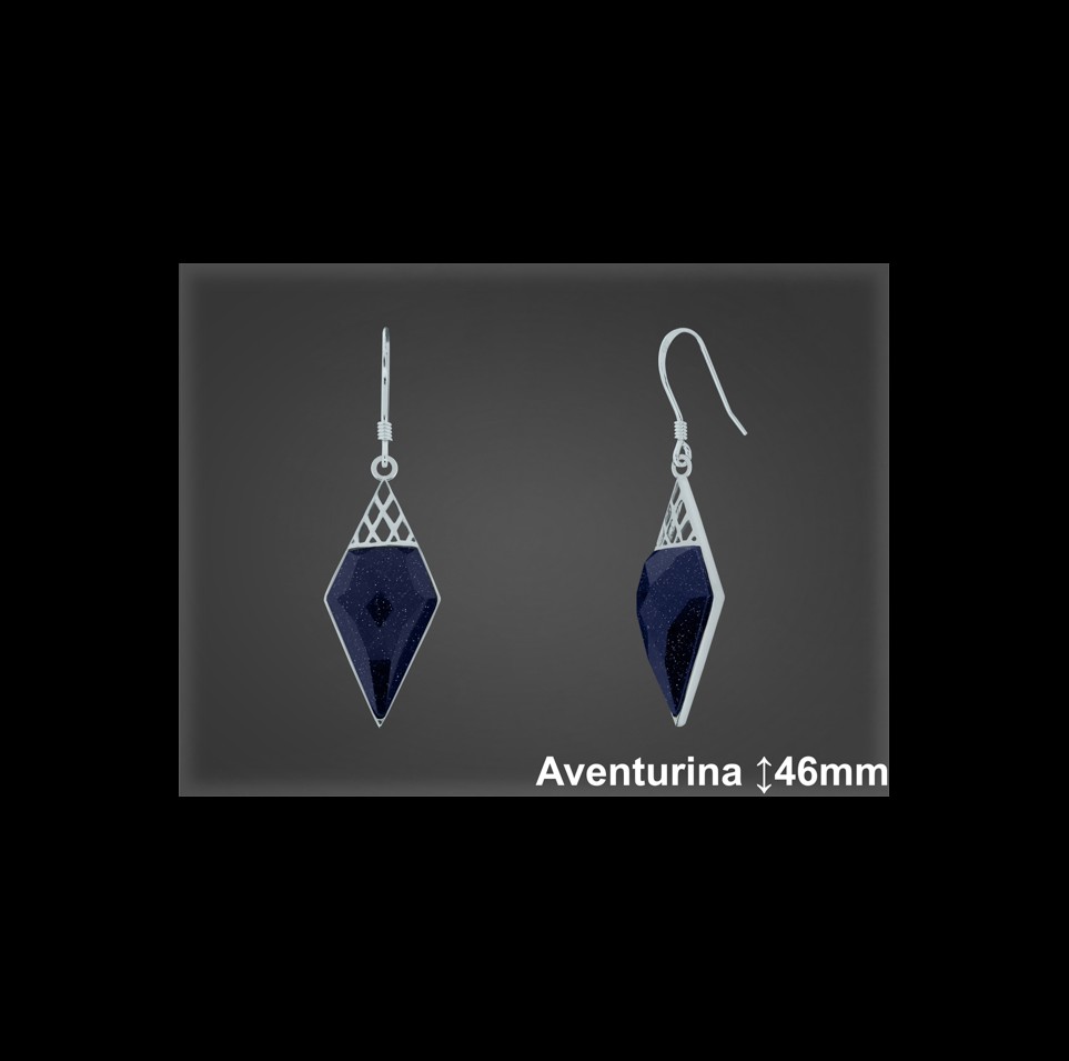 Pendientes de Plata al Por Mayor ref G8536  Mayorista de pendientes de Plata