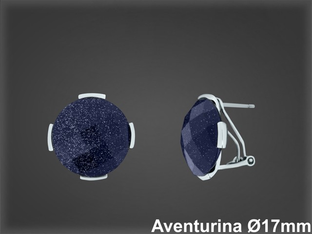 Pendientes de Plata al Por Mayor ref G8553  Mayorista de pendientes de Plata