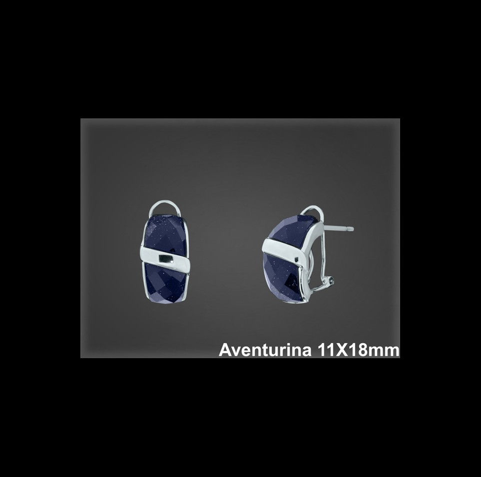Pendientes de Plata al Por Mayor ref G8568  Mayorista de pendientes de Plata