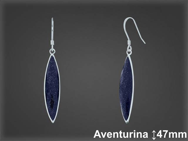 Pendientes de Plata al Por Mayor ref G8593  Mayorista de pendientes de Plata
