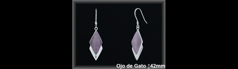 Mayorista de Plata en Pendientes ref J8555A  Pendientes de Plata al por Mayor