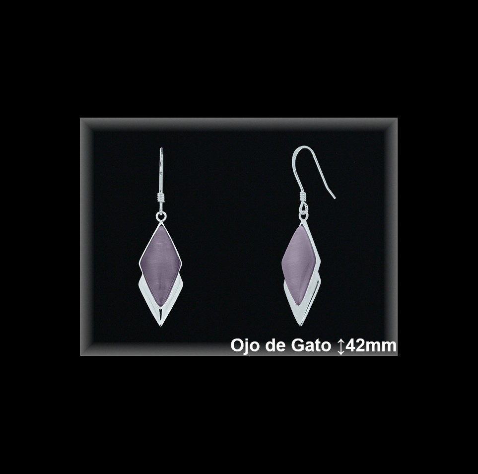 Mayorista de Plata en Pendientes ref J8555A  Pendientes de Plata al por Mayor