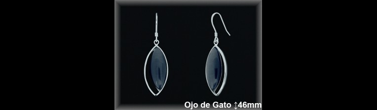 Mayorista de Plata en Pendientes ref J8587N  Pendientes de Plata al por Mayor