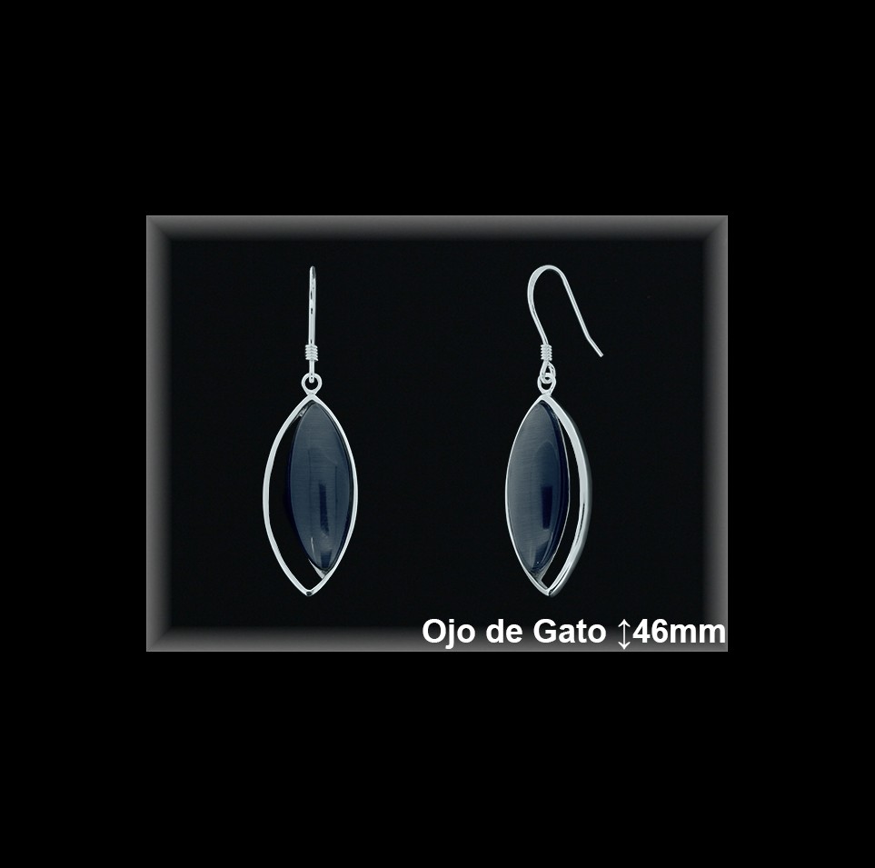 Mayorista de Plata en Pendientes ref J8587N  Pendientes de Plata al por Mayor