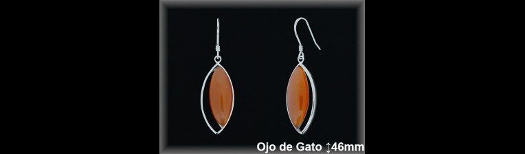 Mayorista de Plata en Pendientes ref J8587R  Pendientes de Plata al por Mayor