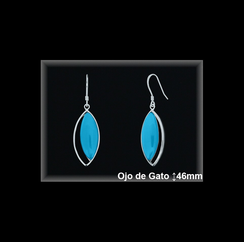 Mayorista de Plata en Pendientes ref J8587Z  Pendientes de Plata al por Mayor