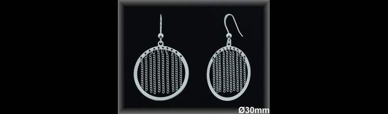 Mayorista de Plata en Pendientes ref L8140  Pendientes de Plata al por Mayor