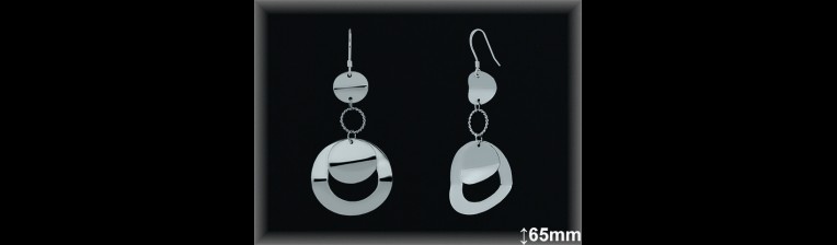 Mayorista de Plata en Pendientes ref L8487  Pendientes de Plata al por Mayor