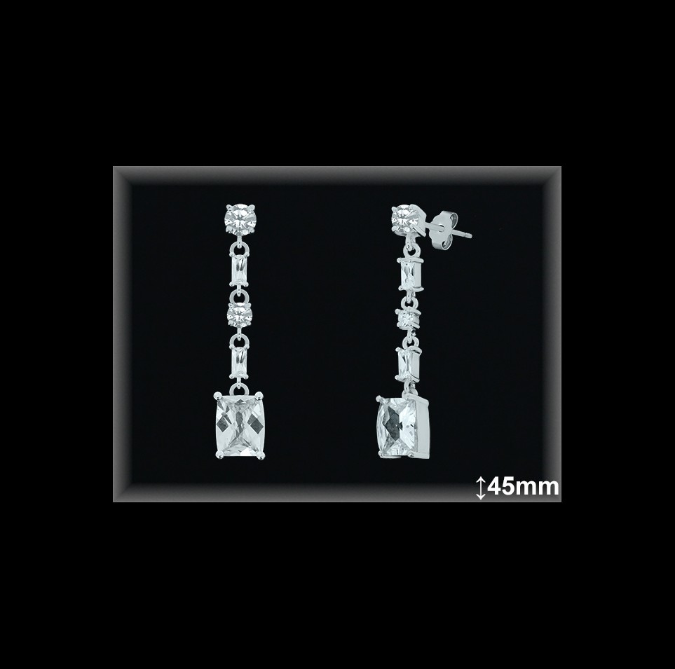 Mayorista de Plata en Pendientes ref LQ015  Pendientes de Plata al por Mayor