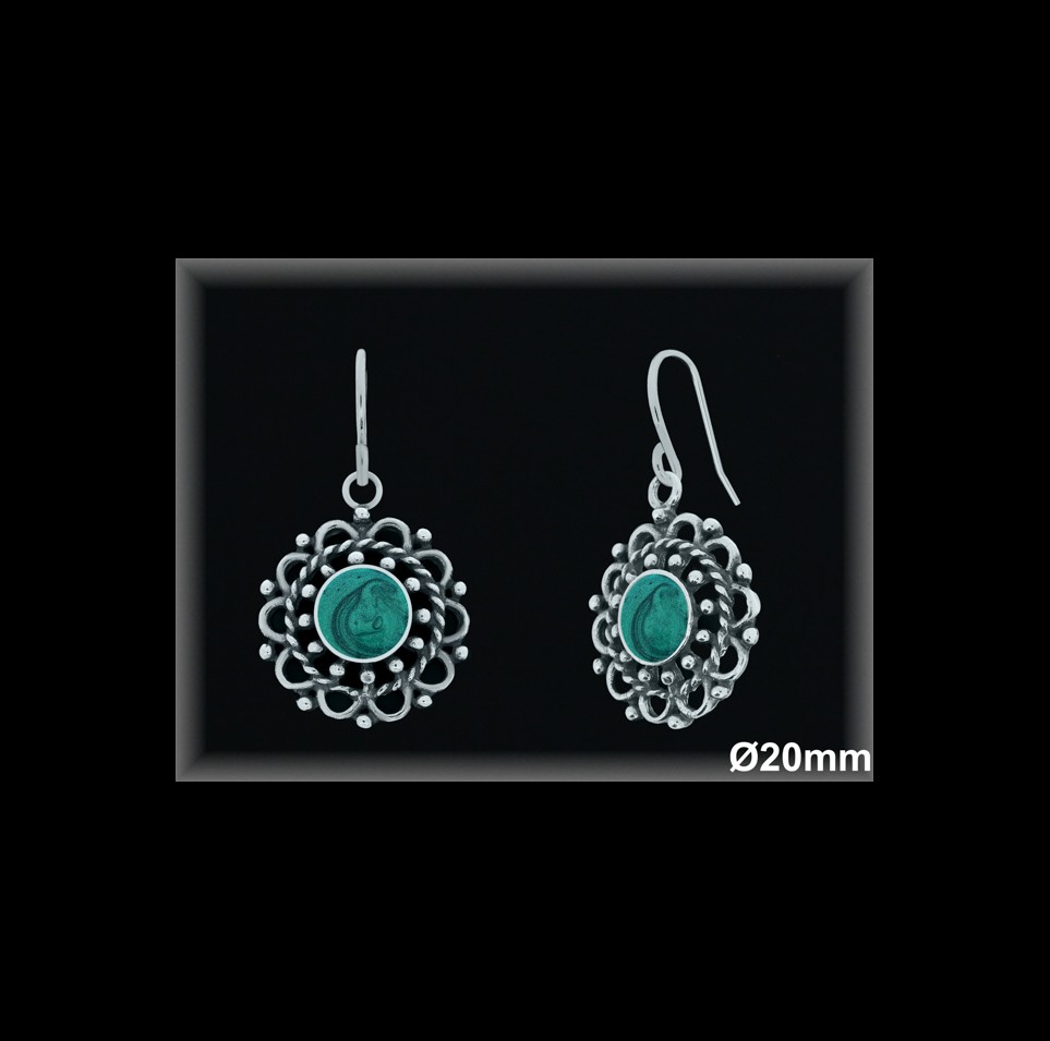 Mayorista de Plata en Pendientes ref LQ051D  Pendientes de Plata al por Mayor