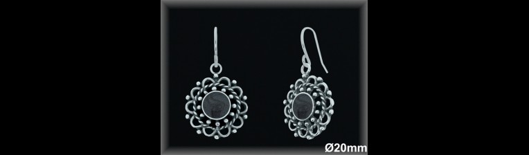Mayorista de Plata en Pendientes ref LQ051NN  Pendientes de Plata al por Mayor