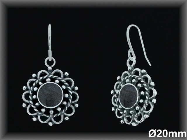 Mayorista de Plata en Pendientes ref LQ051NN  Pendientes de Plata al por Mayor