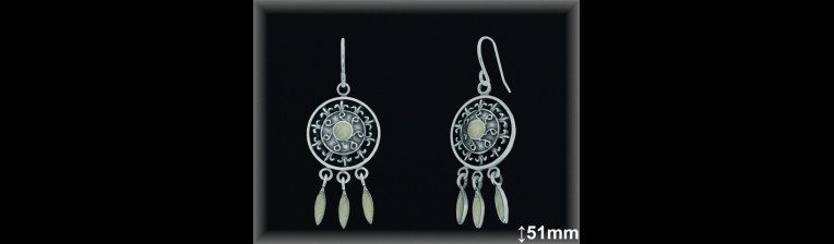 Mayorista de Plata en Pendientes ref LQ052  Pendientes de Plata al por Mayor