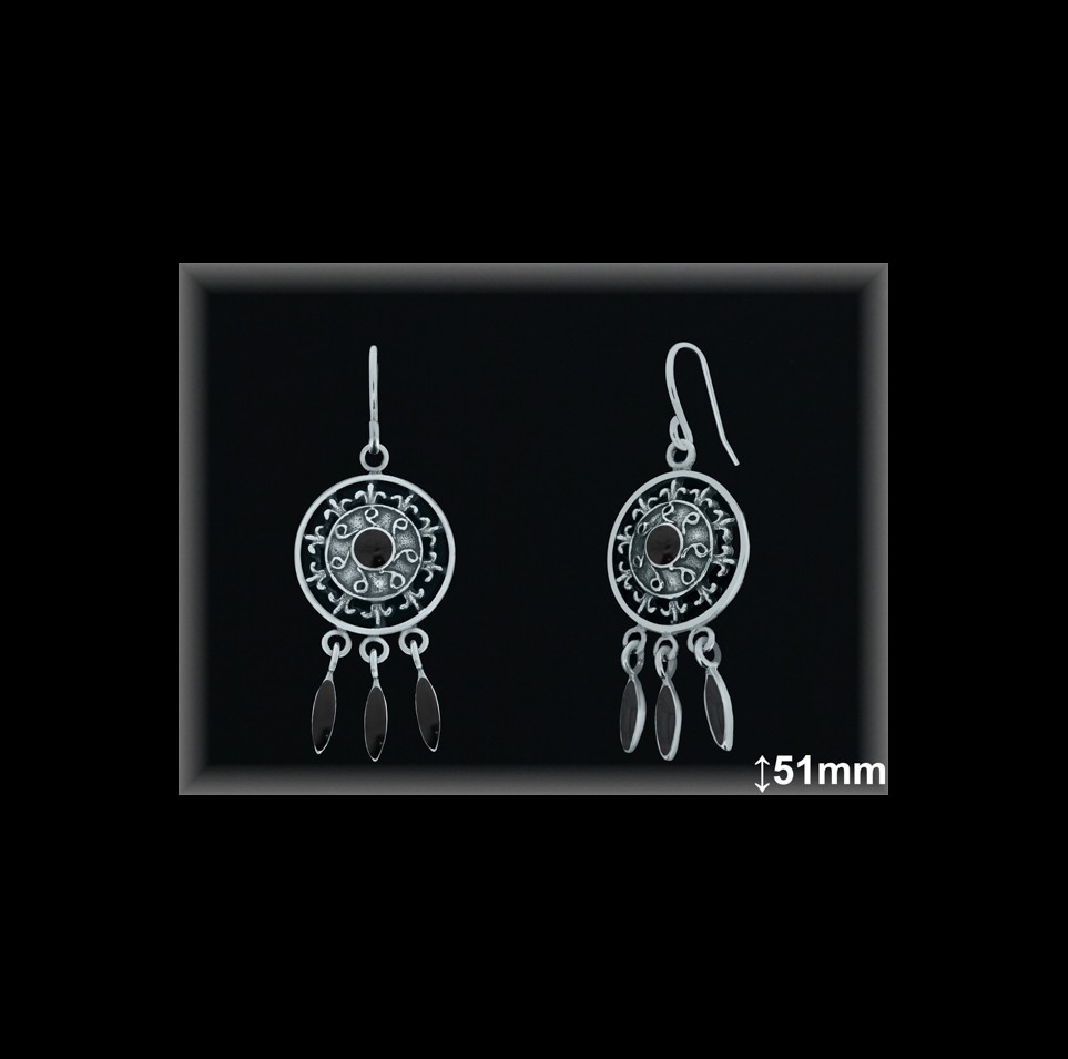 Mayorista de Plata en Pendientes ref LQ052N  Pendientes de Plata al por Mayor