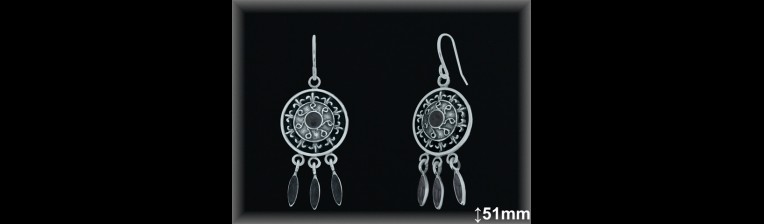 Mayorista de Plata en Pendientes ref LQ052NN  Pendientes de Plata al por Mayor