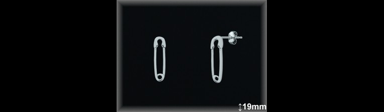 Mayorista de Plata en Pendientes ref ML113  Pendientes de Plata al por Mayor