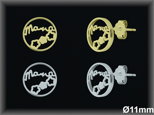 Mayorista de Plata en Pendientes ref ML134BI  Pendientes de Plata al por Mayor