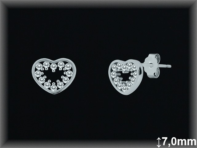Pendientes de Plata al Por Mayor ref MZ182  Mayorista de Pendientes de Plata