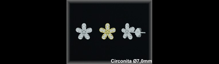 Mayorista de Plata en Pendientes ref MZ206C  Pendientes de Plata al por Mayor