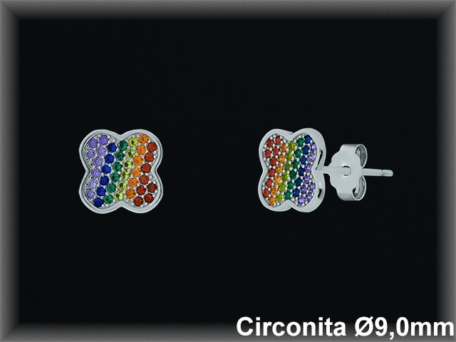 Mayorista de Plata en Pendientes ref MZ218  Pendientes de Plata al por Mayor