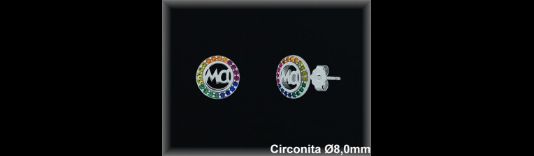 Mayorista de Plata en Pendientes ref MZ222  Pendientes de Plata al por Mayor