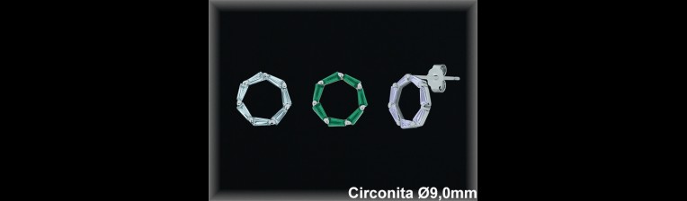 Mayorista de Plata en Pendientes ref MZ255D  Pendientes de Plata al por Mayor
