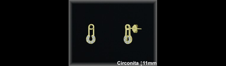 Mayorista de Plata en Pendientes ref MZ268C  Pendientes de Plata al por Mayor