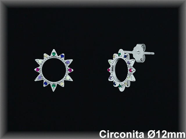 Mayorista de Plata en Pendientes ref MZ275  Pendientes de Plata al por Mayor