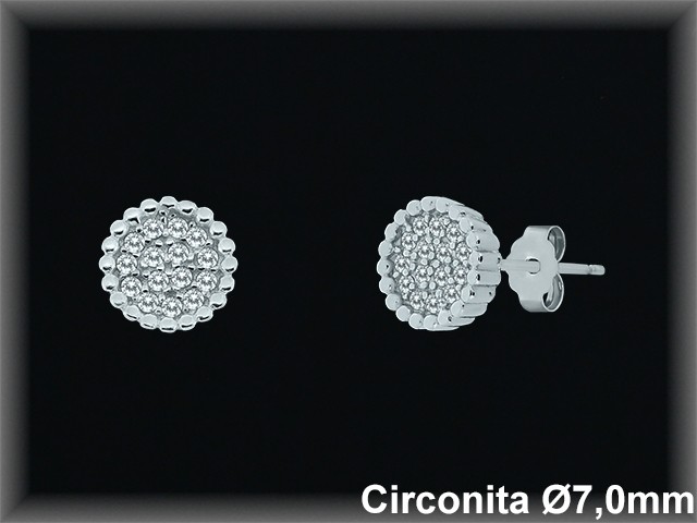 Mayorista de Plata en Pendientes ref MZ284  Pendientes de Plata al por Mayor