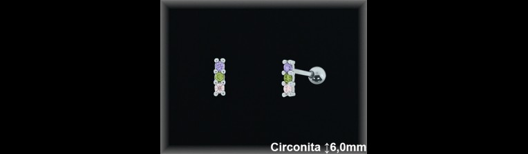 Mayorista de Plata en Pendientes ref MZ476T  Pendientes de Plata al por Mayor