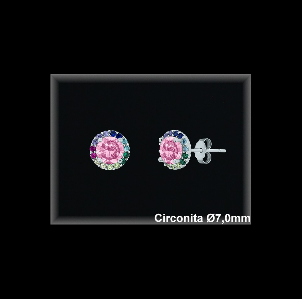 Mayorista de Plata en Pendientes ref MZ509S  Pendientes de Plata al por Mayor