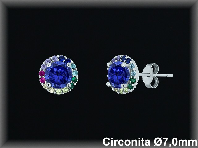 Mayorista de Plata en Pendientes ref MZ509Z  Pendientes de Plata al por Mayor