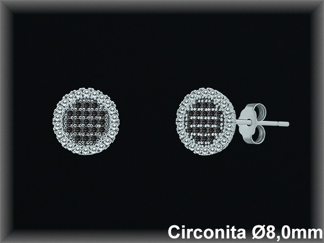 Mayorista de Plata en Pendientes ref MZ514N  Pendientes de Plata al por Mayor