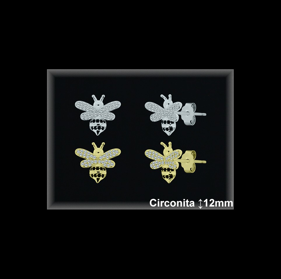 Pendientes de Plata al Por Mayor ref MZ542C  Mayorista de Pendientes de Plata