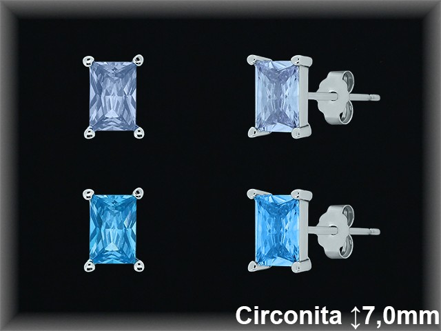 Mayorista de Plata en Pendientes ref MZ556A  Pendientes de Plata al por Mayor