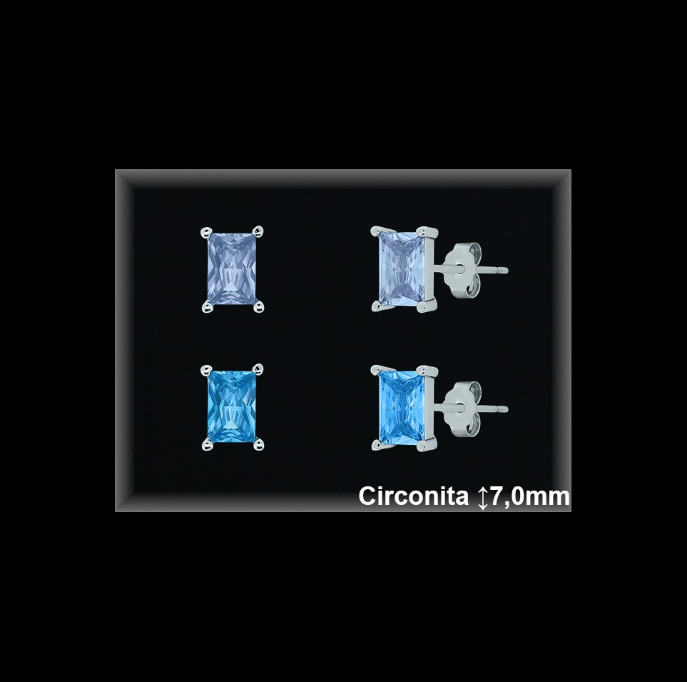 Mayorista de Plata en Pendientes ref MZ556A  Pendientes de Plata al por Mayor