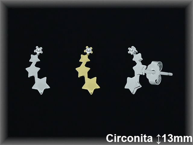 Mayorista de Plata en Pendientes ref MZ568C  Pendientes de Plata al por Mayor