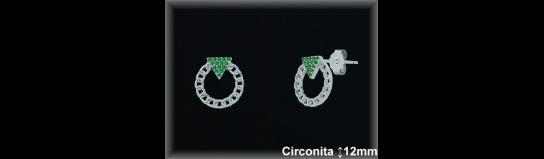 Pendientes de Plata al Por Mayor ref MZ587D  Mayorista de Pendientes de Plata