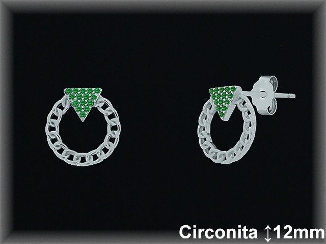 Pendientes de Plata al Por Mayor ref MZ587D  Mayorista de Pendientes de Plata