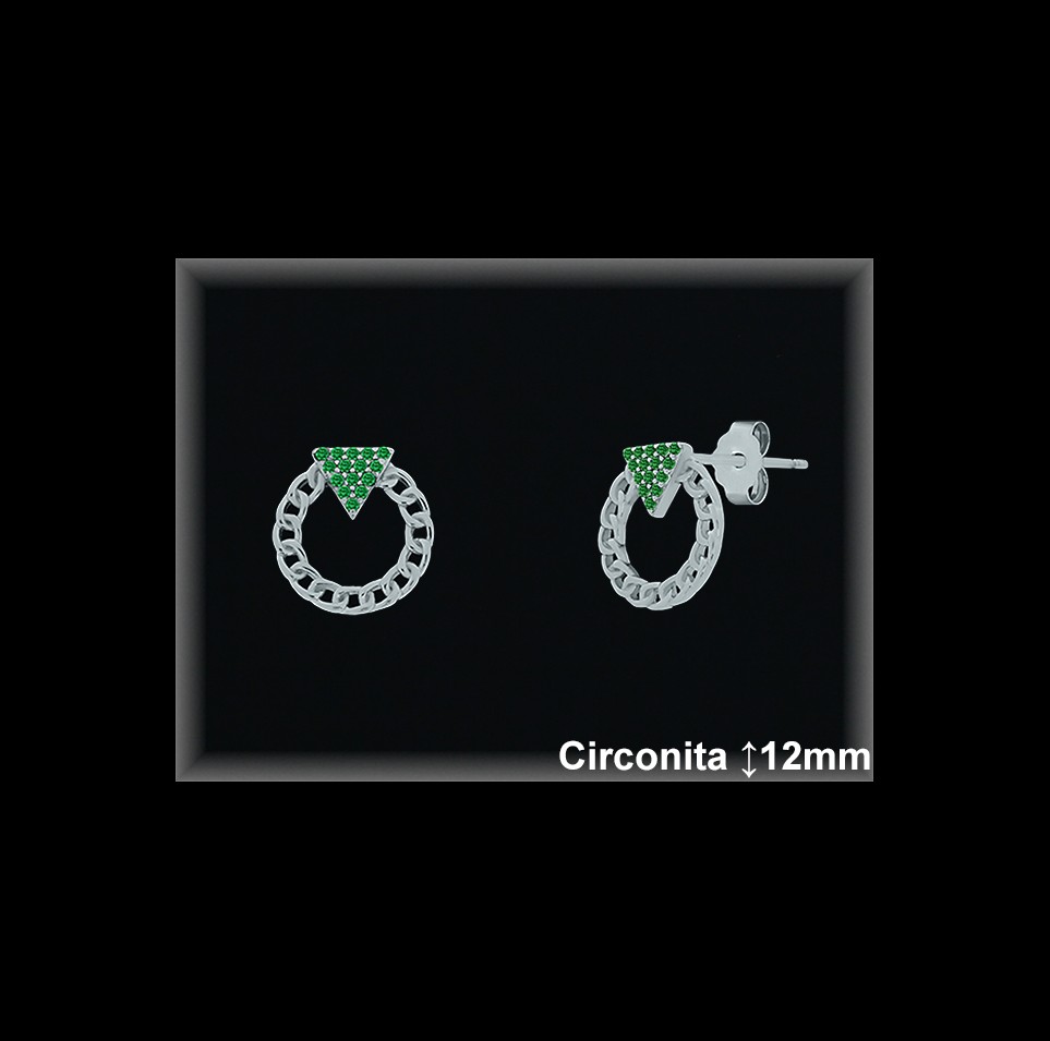 Pendientes de Plata al Por Mayor ref MZ587D  Mayorista de Pendientes de Plata