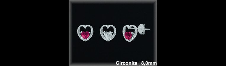 Mayorista de Plata en Pendientes ref MZ721R  Pendientes de Plata al por Mayor