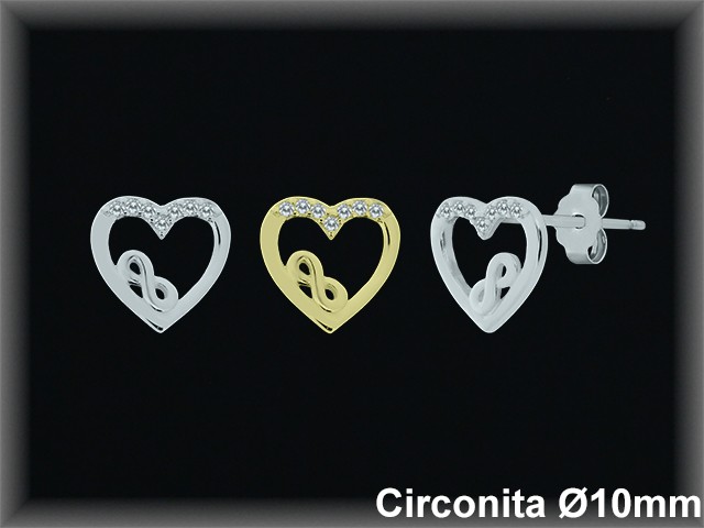 Pendientes de Plata al Por Mayor ref MZ724C  Mayorista de Pendientes de Plata