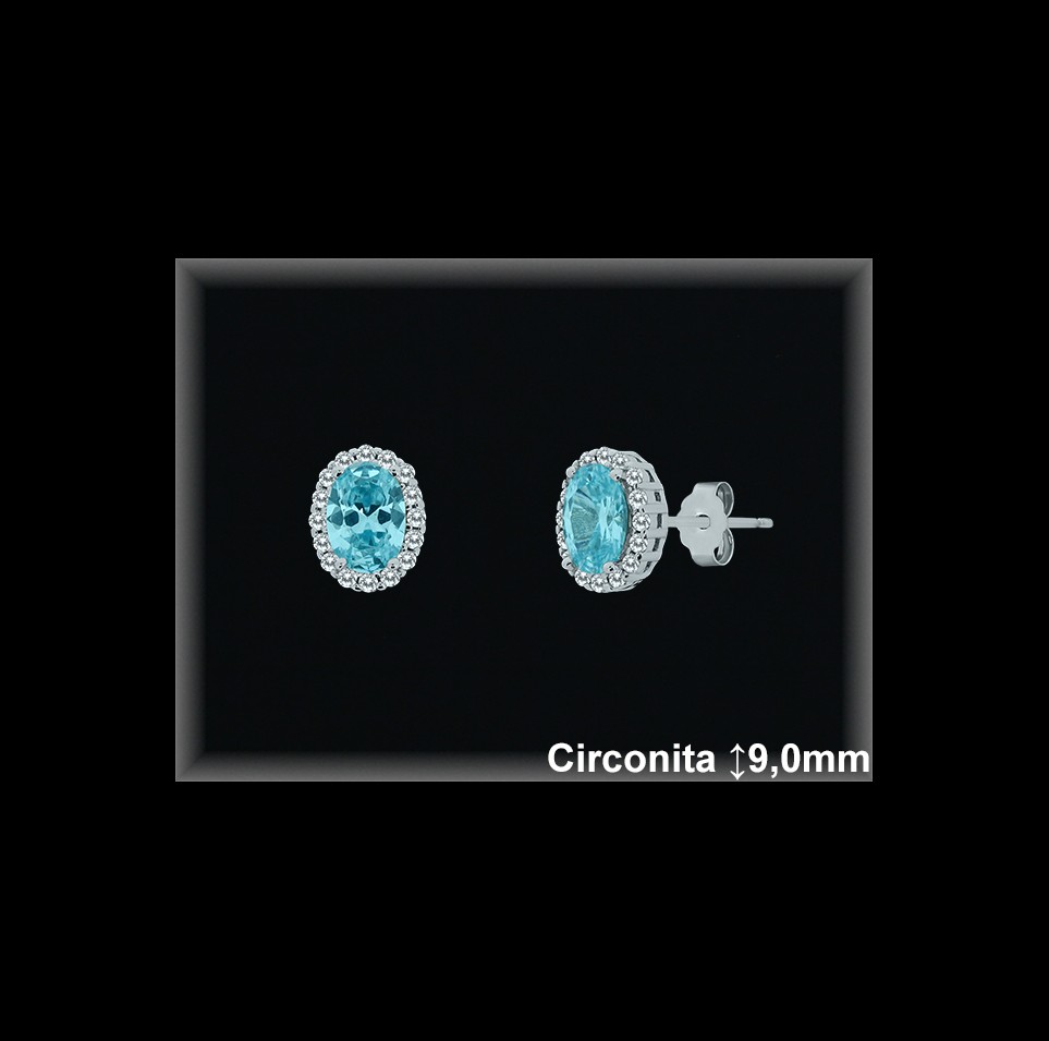 Pendientes de Plata al Por Mayor ref MZ729G  Mayorista de Pendientes de Plata