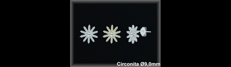 Mayorista de Plata en Pendientes ref MZ734C  Pendientes de Plata al por Mayor