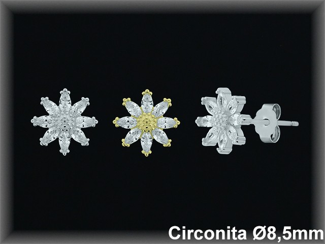 Mayorista de Plata en Pendientes ref MZ737C  Pendientes de Plata al por Mayor