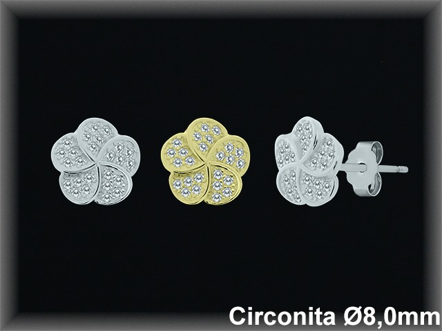 Mayorista de Plata en Pendientes ref MZ739C  Pendientes de Plata al por Mayor