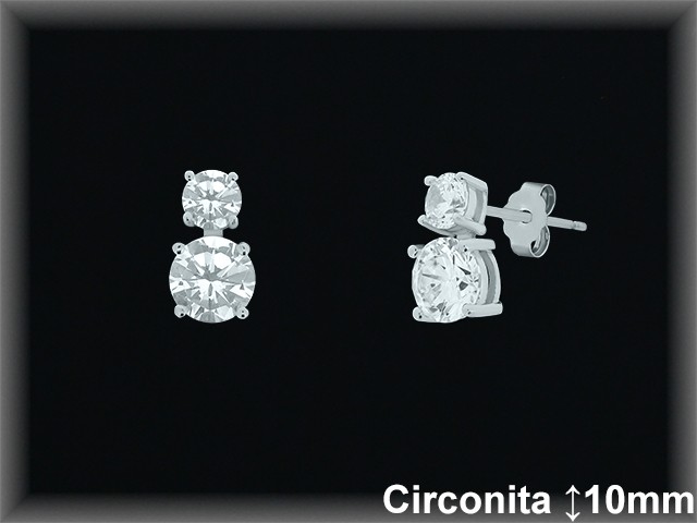 Pendientes de Plata al Por Mayor ref MZ740  Mayorista de Pendientes de Plata