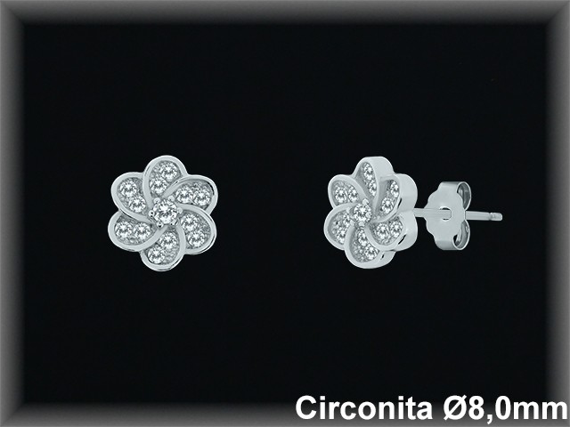 Mayorista de Plata en Pendientes ref MZ741  Pendientes de Plata al por Mayor