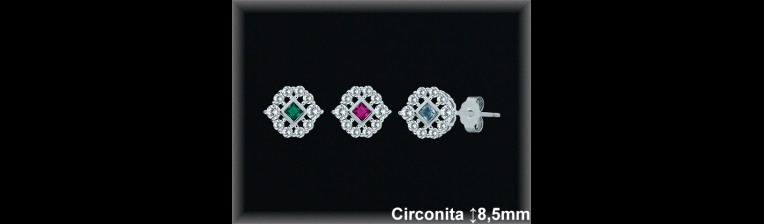 Mayorista de Plata en Pendientes ref MZ747D  Pendientes de Plata al por Mayor