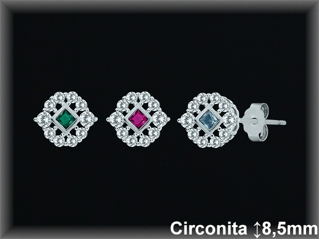Mayorista de Plata en Pendientes ref MZ747D  Pendientes de Plata al por Mayor